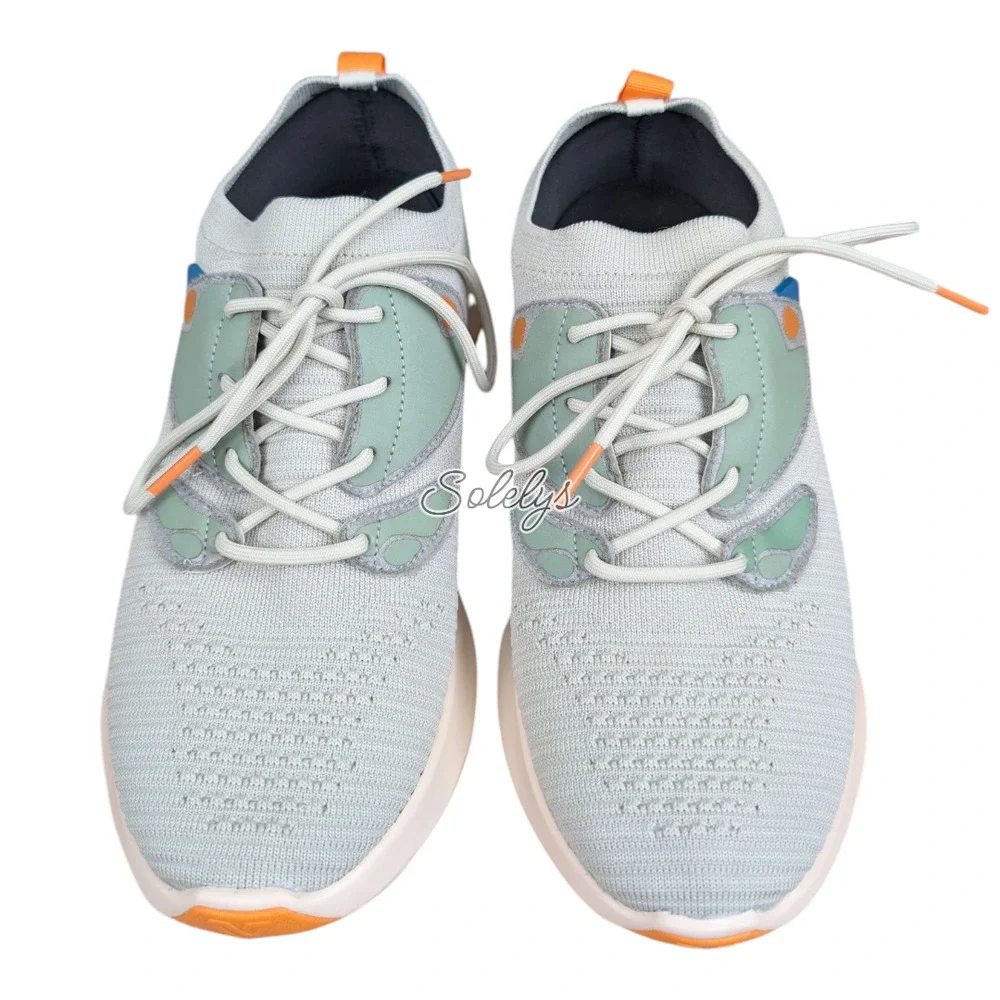 Vessi Everyday Move Womens 10 Camper Green Waterproof Knit Dyma-Tex Sneaker